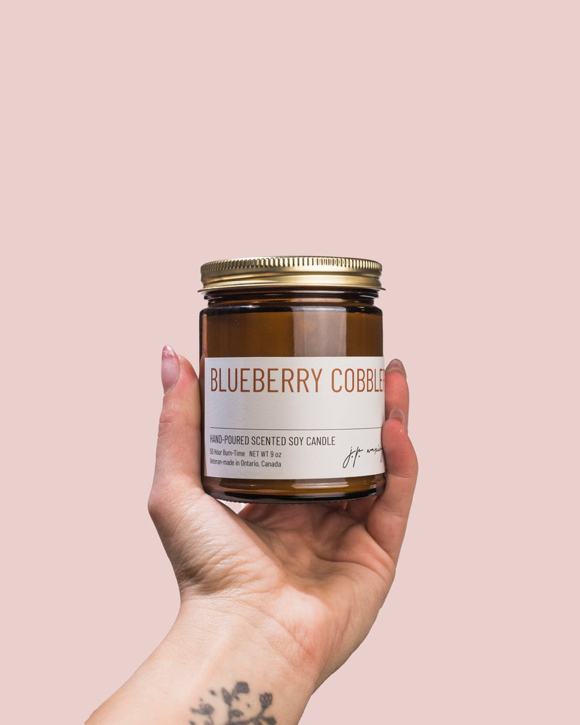 Blueberry Cobbler - J.P. Waxington Candle Company