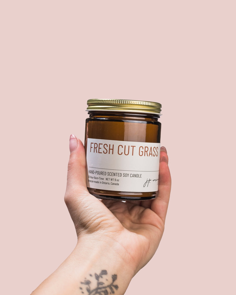 Fresh Cut Grass - J.P. Waxington Candle Company